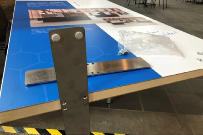 Installation of the Adjustable Foot on the MODUL BONA