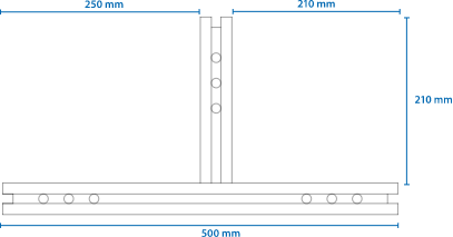 VOMO SMART T-Element Zeichnung