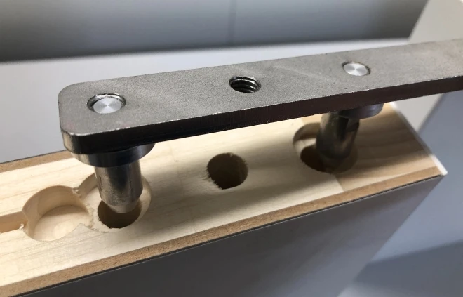 Detailaufnahme eines VX MODUL Verbinders
